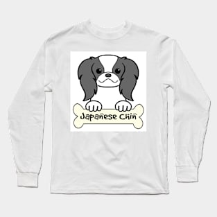 Japanese Chin Long Sleeve T-Shirt